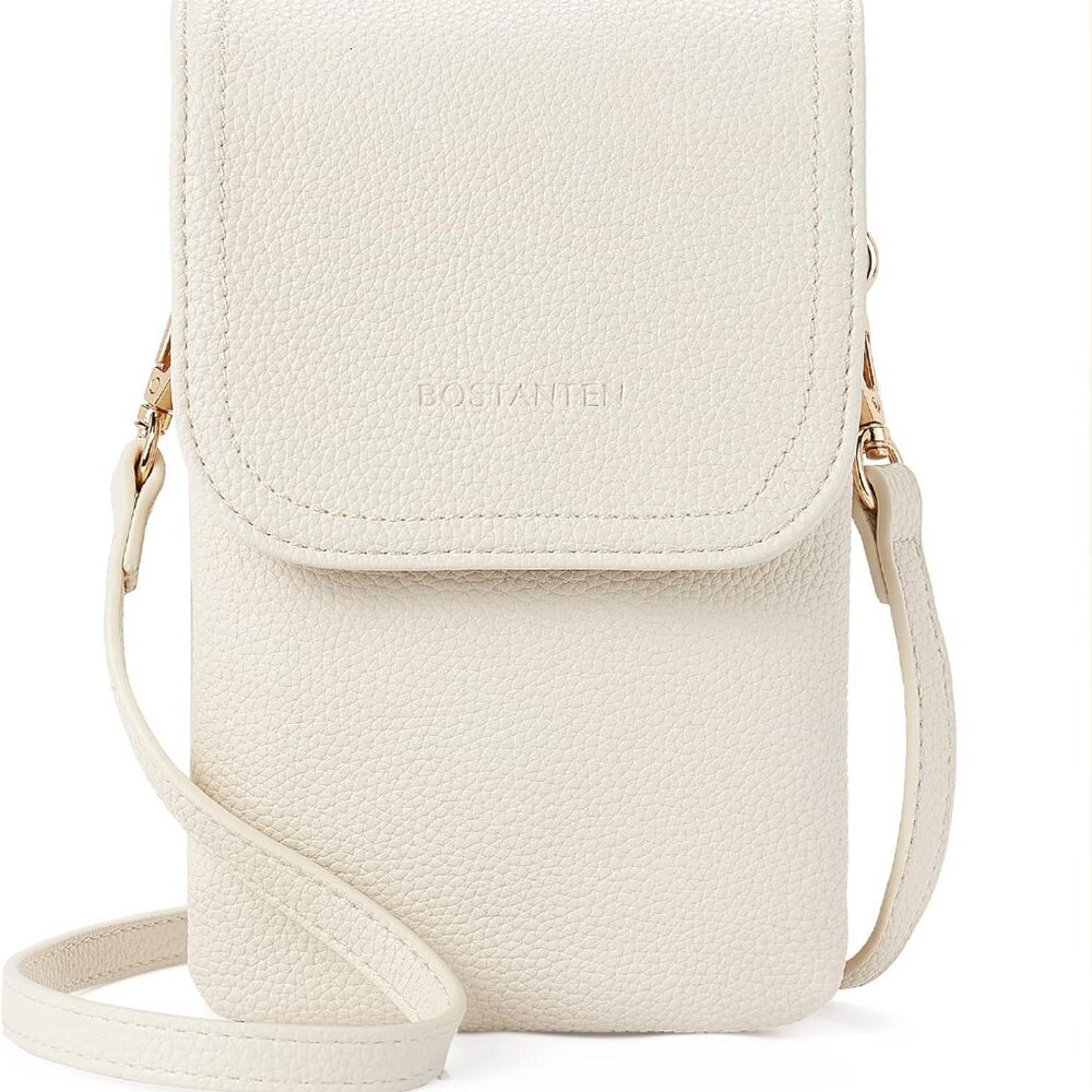 Vegan Leather Small Crossbody Bags for Women Designer Cell Phone Bag Wallet Purs